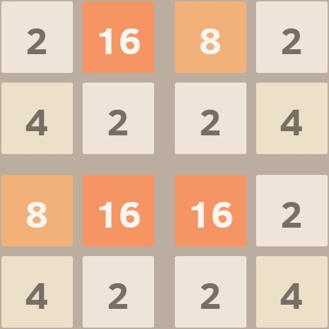 Как пройти игру 2048 схема