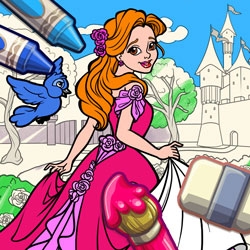 Игра Раскрась Меня: Принцессы Игра Раскрась Меня: Принцессы / Color Me Princess