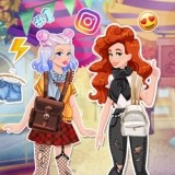 Игра Приключения Джесси и Одри в Социальных Сетях