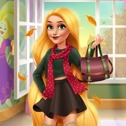 Игра Рапунцель: Осенняя Мода Игра Рапунцель: Осенняя Мода / Blonde Princess Fall Trends