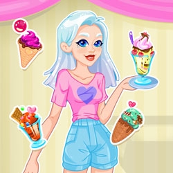 Игра Кафе Мороженного Кристал Игра Кафе Мороженного Кристал / Crystal's Ice Cream Maker