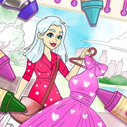 Игра Раскрась Меня Для Девочек Игра Раскрась Меня Для Девочек / Color Me Girlsplay
