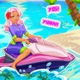 Игра Девушки Исправят: Водный Скутер