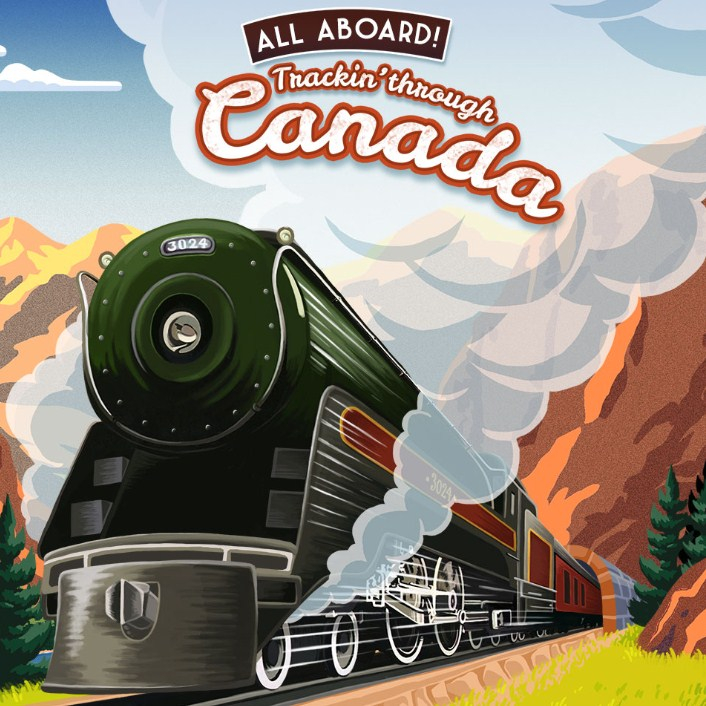 Игра Все На Борт: Канада Игра Все На Борт: Канада / All Aboard! Trackin'through Canada