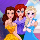 Игра Принцессы: Салон Красоты Лучших Подруг