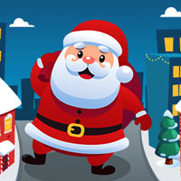 Игра Санта Бег По Улице Игра Санта Бег По Улице / Santa Street Run