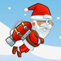 Игра Санта На Реактивном Ранце Игра Санта На Реактивном Ранце / Jetpack Santa