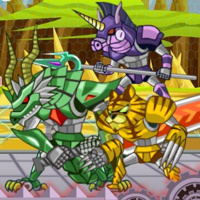 Игра Дуэль Роботов: Звери Игра Дуэль Роботов: Звери / Robo Duel Fight 3 - Beast