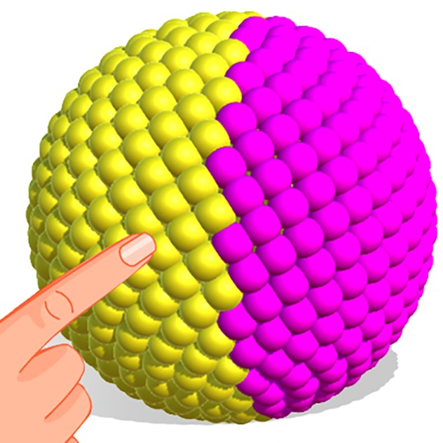 Игра Раскрась Шар Игра Раскрась Шар / Ball Paint