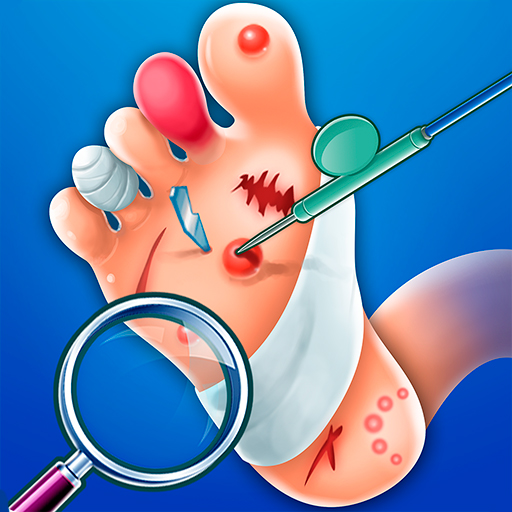 Игра Лечим Ногу Игра Лечим Ногу / Foot Doctor