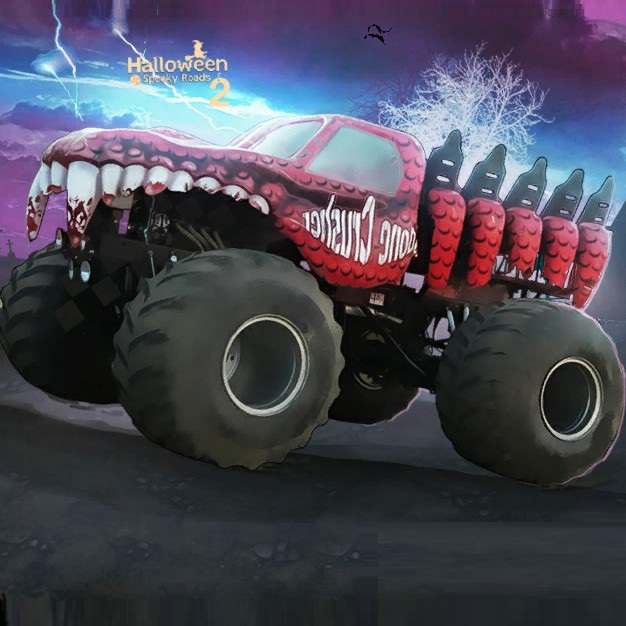 Игра Хэллоуинские Жуткие Дороги 2 Игра Хэллоуинские Жуткие Дороги 2 / HALLOWEEN SPOOKY ROADS 2