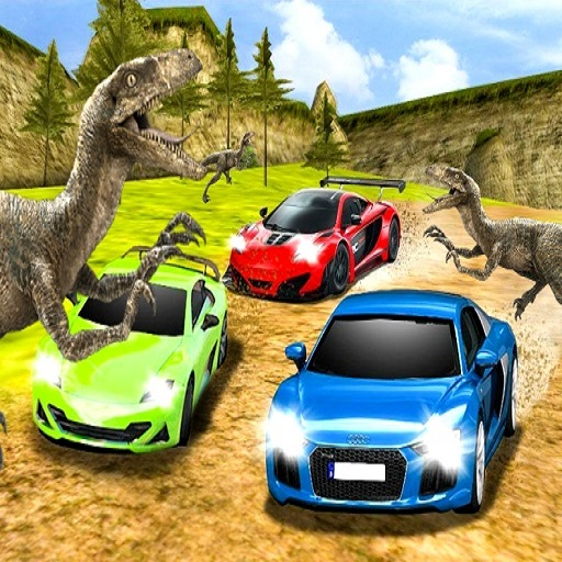 Игра Гонки с Динозаврами Игра Гонки с Динозаврами / DINO CAR RACE