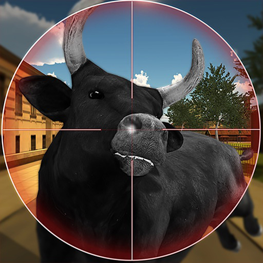 Игра Охота на Злых Быков Игра Охота на Злых Быков / Bull Shooting