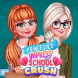 Игра Принцессы: Школьная Давка