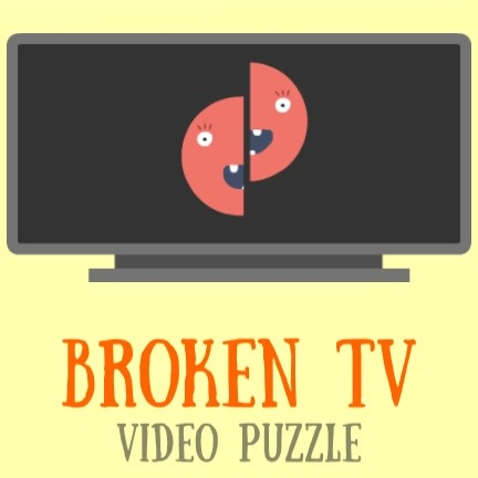 Игра Сломанный Телевизор: Видеопазл / Broken TV