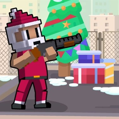 Игра Рождественские Битвы На Крыше Игра Рождественские Битвы На Крыше / Xmas Rooftop Battles