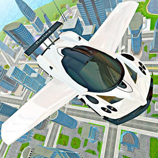 Игра Вождение Летающей Машины Игра Вождение Летающей Машины / Flying Car Real Driving