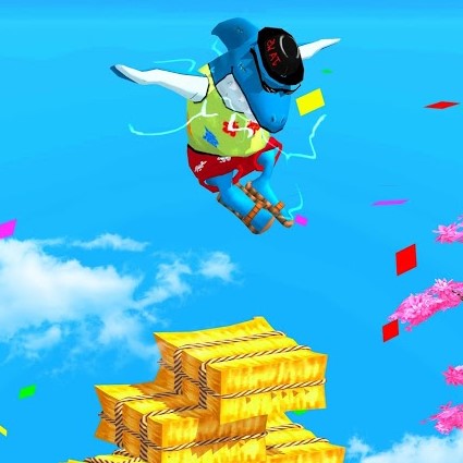 Игра Прыжки на Сене Игра Прыжки на Сене / Jump Stacker