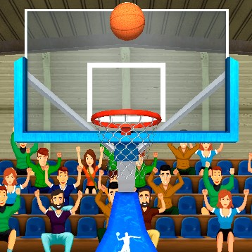 Игра Баскетбольные Броски 3Д Игра Баскетбольные Броски 3Д / 3D Basketball