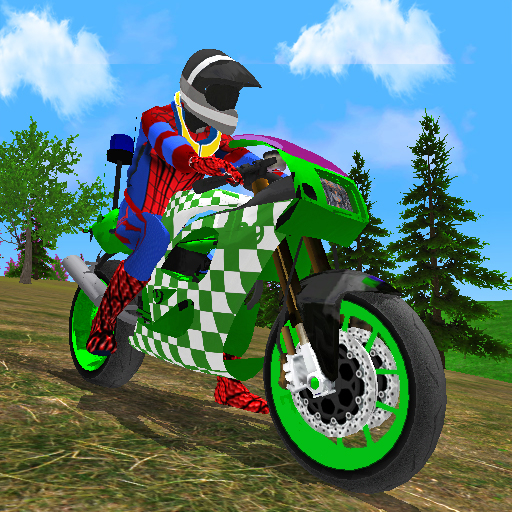 Игра Супер Трюки на Мотоциклах Игра Супер Трюки на Мотоциклах / Motorbike Stunt Super Hero Simulator