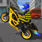 Игра Полиция: Симулятор Мотоцикла 3Д