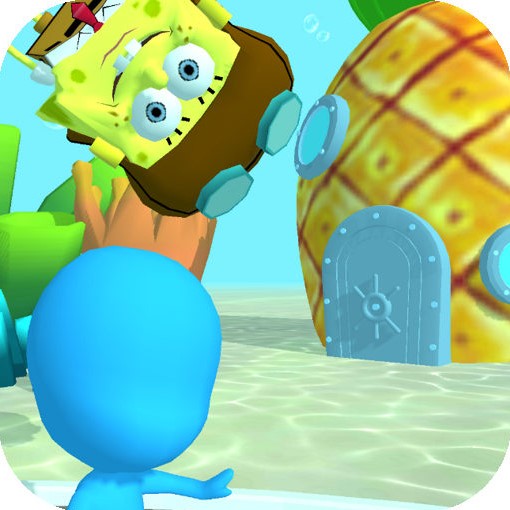 Игра Фанни Рейс Губка Боб 3Д Игра Фанни Рейс Губка Боб 3Д / Funny Race Spange Bob