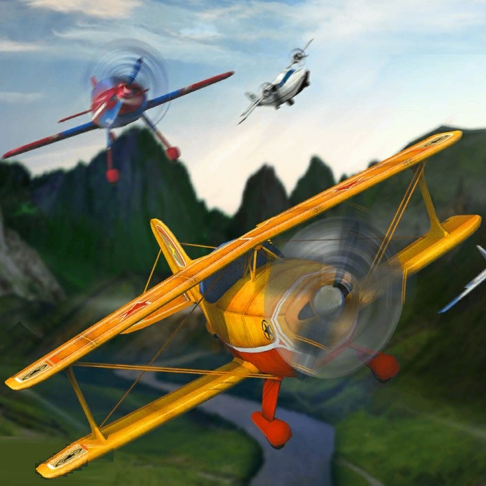 Игра Гонки Самолетов Игра Гонки Самолетов / Stunt Plane Racer