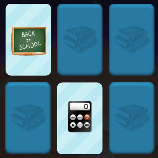 Игра Назад в Школу: Парные Картинки Игра Назад в Школу: Парные Картинки / Back To School Memory