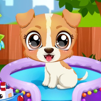 Игра Уход за Веселым Щенком Игра Уход за Веселым Щенком / Puppy Fun Care
