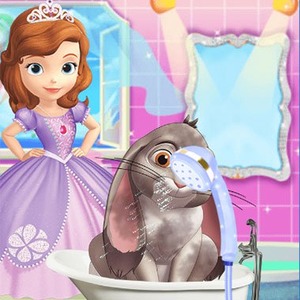 Игра Уход за Кроликом Софии Игра Уход за Кроликом Софии / Sofia Take Care Of Clover