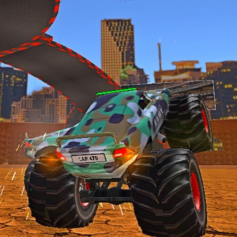 Игра Арена Разрушения Джипов Игра Арена Разрушения Джипов / Demolition Monster Truck Army 2020