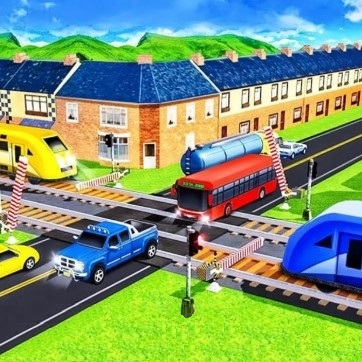 Игра Железнодорожный Переезд Игра Железнодорожный Переезд / Railroad Crossing 3D