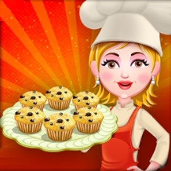 Игра Готовим Еду: Черничные Кексы Игра Готовим Еду: Черничные Кексы / Blueberry Muffins