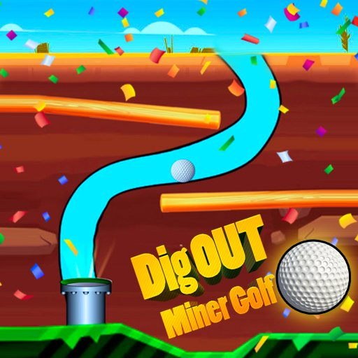 Игра Шахтерский Гольф Игра Шахтерский Гольф / Dig Out Miner Golf