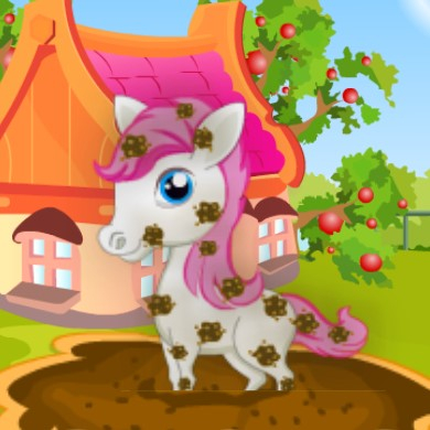 Игра Дневной Уход за Красоткой Пони Игра Дневной Уход за Красоткой Пони / Pretty Pony Day Care