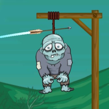 Игра Перережь Веревку Зомби Игра Перережь Веревку Зомби / Zombie Cut The Rope