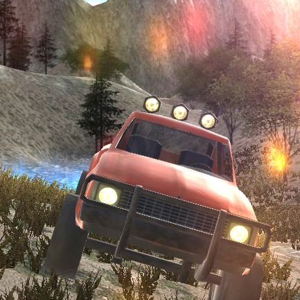Игра Парковка Джипов в Горах Игра Парковка Джипов в Горах / Parking the Jeep in the Mountains