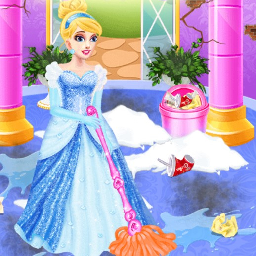 Игра Принцесса Убирает в Доме Игра Принцесса Убирает в Доме / Princess Home Cleaning