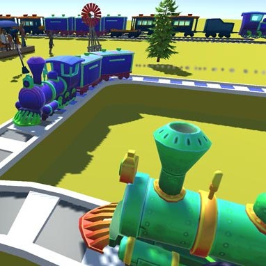 Игра Поезда: Кольцевая Дорога Игра Поезда: Кольцевая Дорога / Train Taxi