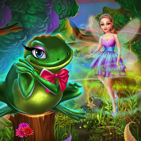 Игра Пазлы в Саду Феи Игра Пазлы в Саду Феи / Fairy Garden Puzzle