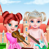 Игра Прекрасные Принцессы: Уборка Музыкального Класса