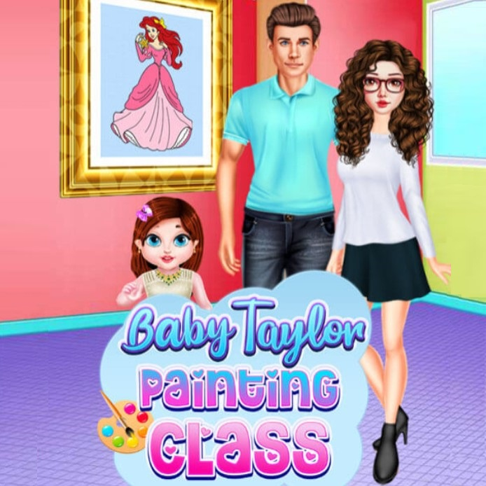 Игра Класс Рисования: Бэби Тейлор Игра Класс Рисования: Бэби Тейлор / Baby Taylor Painting Class