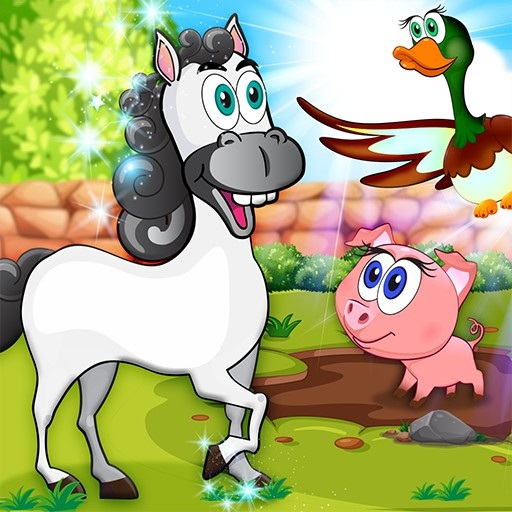 Игра Изучаем Животных: Развивающие Игры Для Детей Игра Изучаем Животных: Развивающие Игры Для Детей / Learning Farm Animals: Educational Games For Kids
