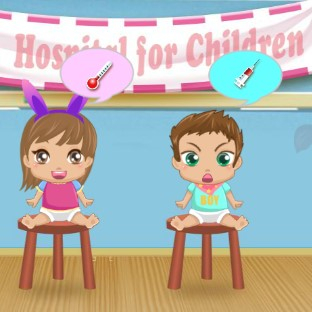 Игра Уход за Малышами в Больнице Игра Уход за Малышами в Больнице / Hospital For Children