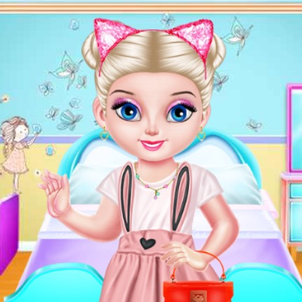 Игра Непослушная Малышка Эльза: Выходной Игра Непослушная Малышка Эльза: Выходной / Naughty Baby Elsa's Weekend