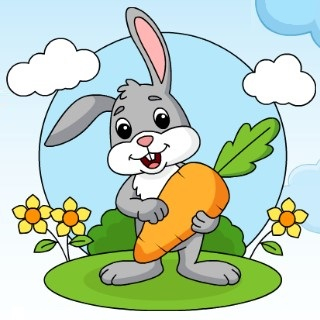 Игра Пасхальная Раскраска Игра Пасхальная Раскраска / Easter Coloring
