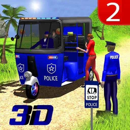 Игра Водитель Полицейской Авторикши Игра Водитель Полицейской Авторикши / Police Auto Rickshaw Drive