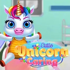 Игра Уход за Красивым Единорогом Игра Уход за Красивым Единорогом / Cutie Unicorn Caring