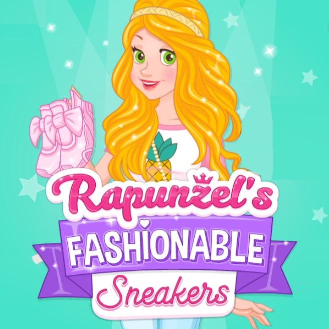 Игра Модные Кроссовки от Рапунцель Игра Модные Кроссовки от Рапунцель / Rapunzel's Fashionable Sneakers