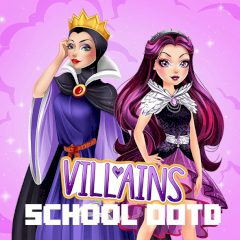 Игра Одевалка Рейвен и Малефисенты Игра Одевалка Рейвен и Малефисенты / Villains School Ootd